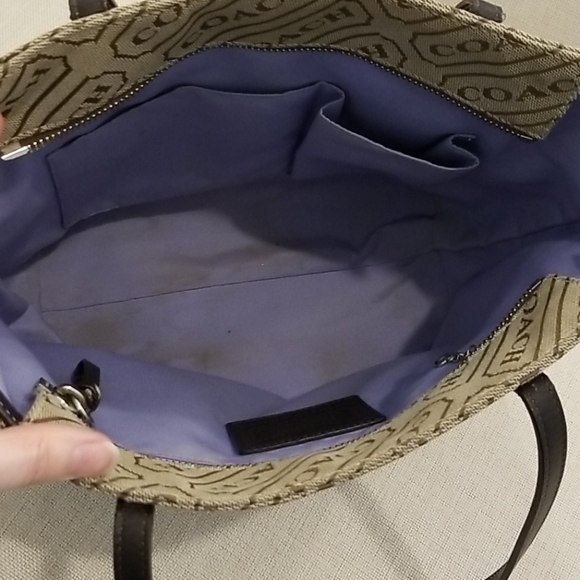 Coach brown purse - Picture 4 of 7